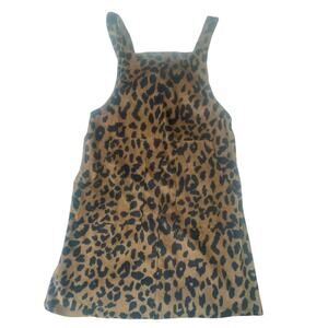 Hayden Girls Leopard Print Pinafore Jumper
Dress Size L NWT Corduroy